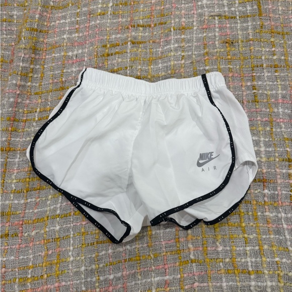 Nike Pants - Nike White Athletic Shorts with Black Trim